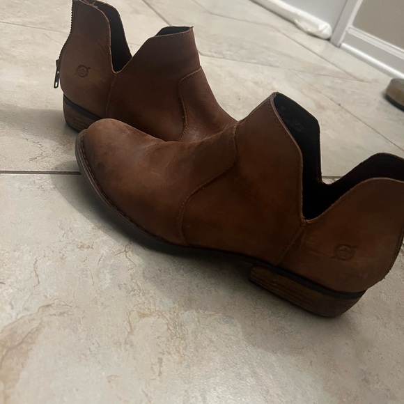 Born Brown Ankle Boots - Picture 2 of 2